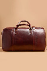 Richard Cognac Weekend Duffle Bag